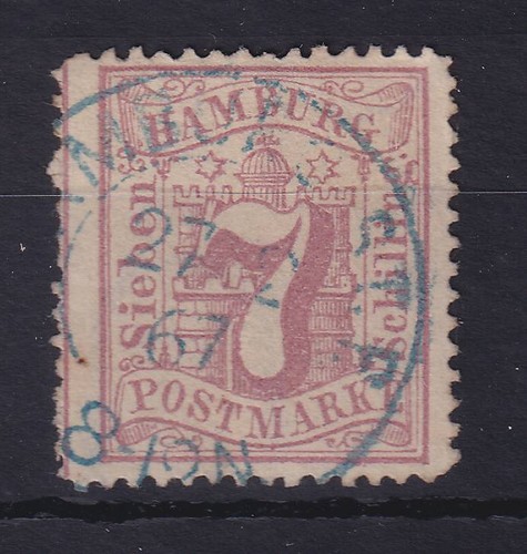Hamburg 1865 wappen und ziffer - wappen,