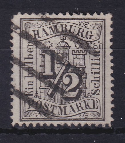 Hamburg 1864 wappen und ziffer - wappen,