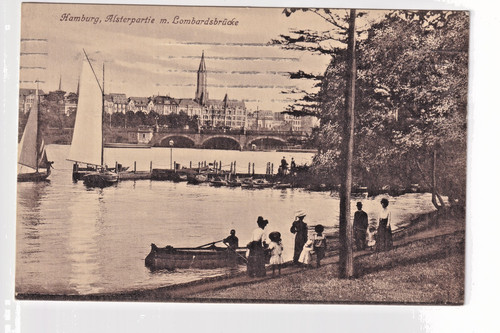 Hamburg alsterpartie - hamburg,
