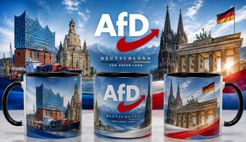 Afd tasse deutschland - tasse,
