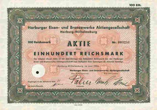 Harburger eisen bronzewerke - harburger,