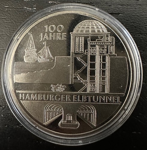 Euro 100 jahre hamburger - 10,