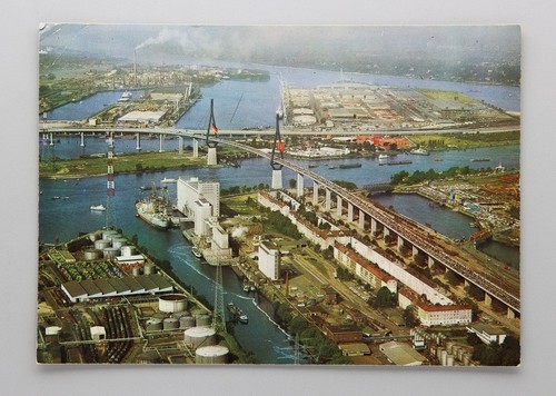 Luftbild postkarte hamburg - postkarte,