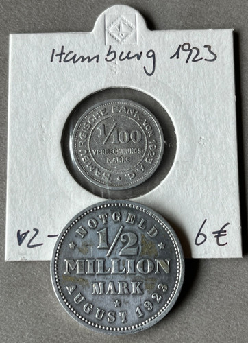 Notgeld münzen hamburg - notgeld-,