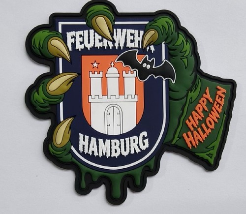 Hamburg halloween patch - fw,