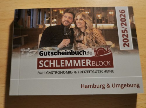 Schlemmerblock/Gutscheinbuch