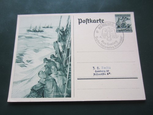 Whw ganzsache sonderstempel - whw,