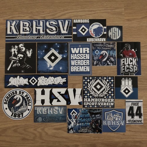 Verschiedene hsv aufkleber - verschiedene,