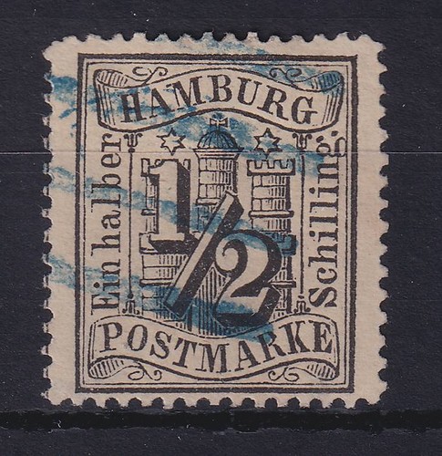 Hamburg 1864 wappen und ziffer - wappen,