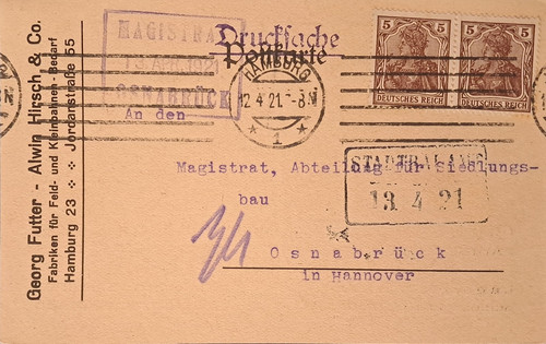 Los postkarte aus - v., 26.10