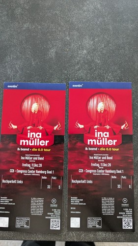 Ticket ina müller in - ticket,