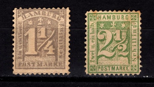 Hamburg 1864 michel - hamburg,