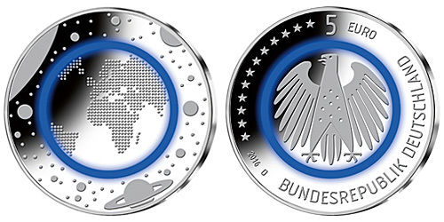 Deutschland euro blauer - euro,