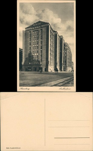 Ansichtskarte hamburg - ansichtskarte,