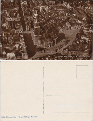 Ansichtskarte hamburg - ansichtskarte,