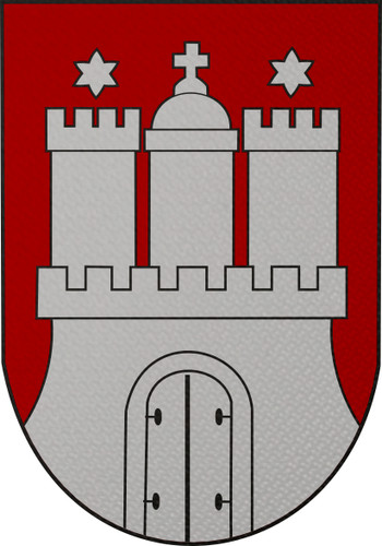 Aufnäher hamburg wappen patch - aufnäher,