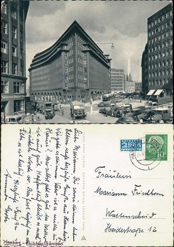 Ansichtskarte hamburg - ansichtskarte,