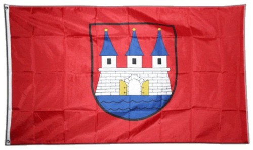 Fahne deutschland stadt - deutschland,