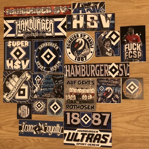 Verschiedene hsv aufkleber - 21,