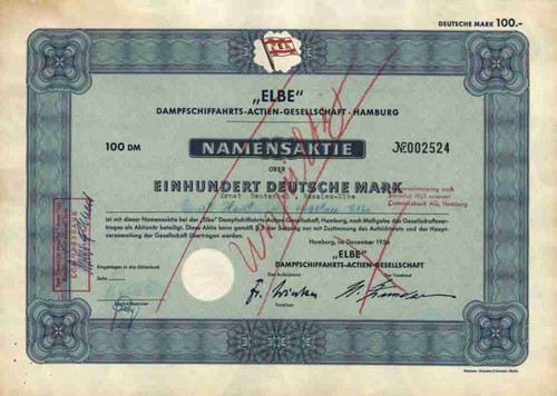 Elbe dampfschiffahrt 1956 - elbe,