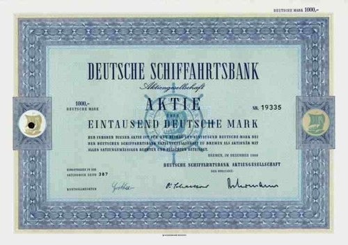 Deutsche schiffahrtsbank - deutsche, ag
