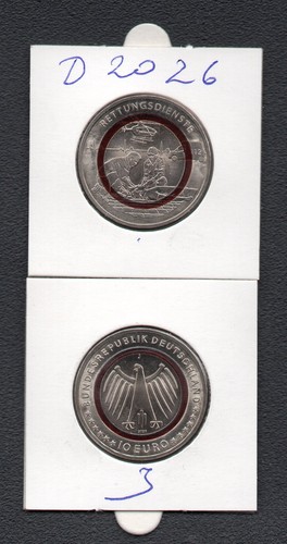 Euro münze deutschland - 10,