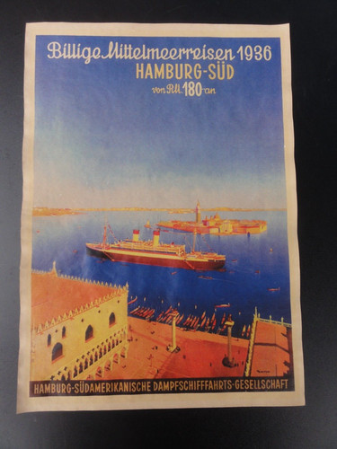 Altes werbeplakat - altes,