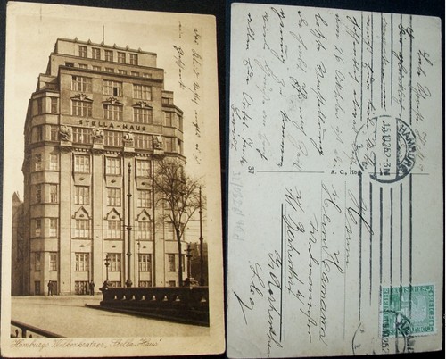 Hamburg 1925 stella haus - 1925, stella-haus