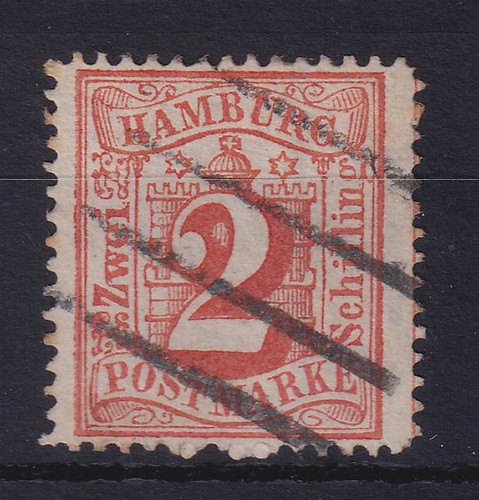 Hamburg 1864 wappen ziffer - 1864,