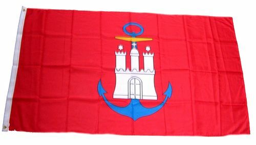 Fahne flagge hamburg - /,