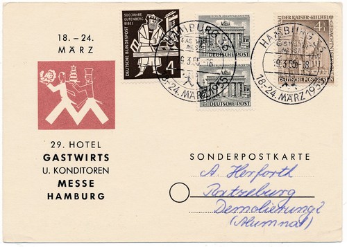 Mischfrankatur auf