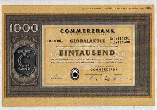 Commerzbank 1983 hamburg - commerzbank,
