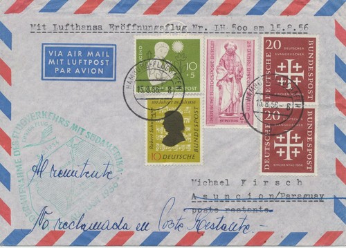 Bundesrepublik 1956 flugdienst - 1956,