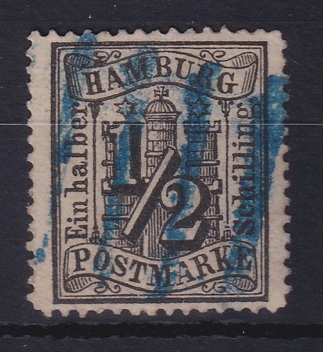 Hamburg 1864 wappen ziffer - hamburg,